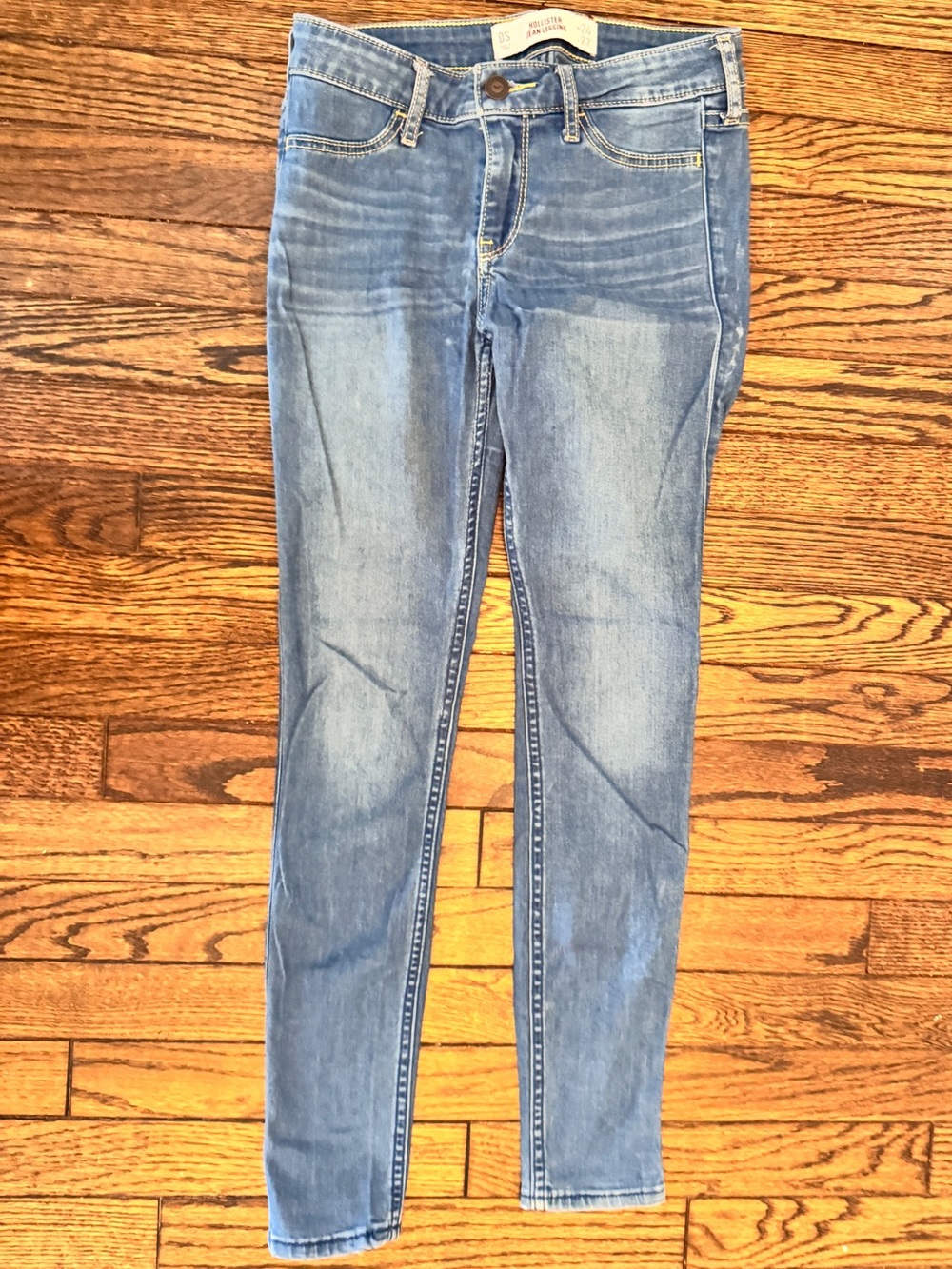 Hollister Light Wash Skinny Jeans